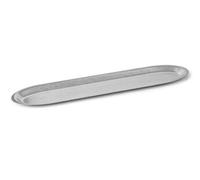 Plateau Ovale Vintage Collection 40 x 8.5 cm Inox