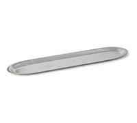 Plateau Ovale Vintage Collection 40 x 8.5 cm Inox