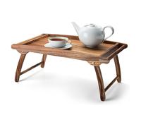 Plateau petit-déjeuner 61 x 35 cm, bois d'acacia, Continenta