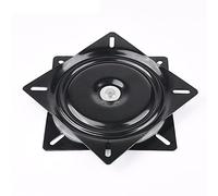 Plateau Pivotant de 15cm Plaque Pivotante Carrée Robuste - Roulement à Billes en Acier - Plaque de Base Rotative à 360° pour Tabouret de Bar, Chaise, Table TV, Bar, Siège de Bateau Pivotant