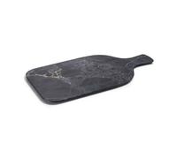 Plateau poigné en mélamine Lacor Stone Noir 40x19,5 cm