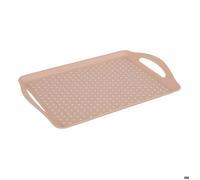 Plateau Poly 45,5x31,5 rose antidérapant - 5 five simply smart