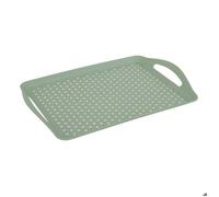 Plateau Poly 45,5x31,5cm vert antidérapant - 5five