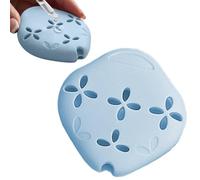 Plateau pour Pastille de Douche - Support de Diffuseur en Silicone Antidérapant | Porte-Savon Mural | Tablette Perforée Adaptée aux Salles de Bain Armoires et Tiroirs Gadgets pour Adultes Ho
