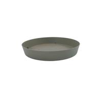 Plateau pour Pot à fleurs PLASTIKEN Collection TES- Taupe - Ø 24x3,7 cm - Rond - Plastique de haute qualité