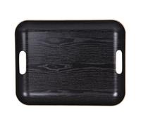 Plateau rectangle classic 45x36 cm noir - Table Passion