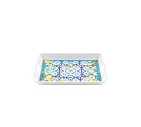 PLATEAU RECTANGULAIRE AVEC POIGNÉES ''FLOWER&LEMON''