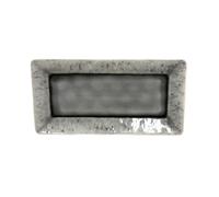 Plateau Rectangulaire Costa Nova Augusta Gris 33,5x17,5x2,7 cm