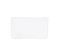 Plateau Rectangulaire Costa Nova Beja (x2) Blanc 21,9x13,4x0,8 cm