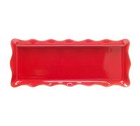 Plateau Rectangulaire Costa Nova Cook & Host Rouge 41,9x17,2x3,4 cm