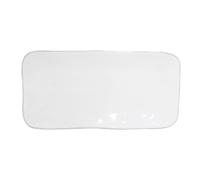 Plateau Rectangulaire Costa Nova Pearl Blanc 29,5x15,2x2,2 cm
