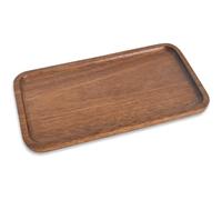 Plateau rectangulaire en bois d’acacia naturel marron