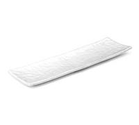 Plateau Rectangulaire en Mélamine Blanc