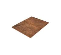 Plateau Rectangulaire en Mélaminé Couleur Bois