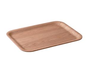 Plateau Rectangulaire En Saule Anti Dérapant 32 X 24 Cm Kinto