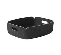 Muuto Panier de rangement Restore. petit black melange (noir)