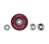 Plateau rigide bombé 3M Cubitron II , 115 mm, Filetage M14 et 5/8, 1 plateau / carton