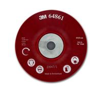 3M 3M Plateaux-supports pour disques en fibre dur/nervuré 125 mm Quantité:1