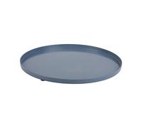 Plateau rond Present Time Servir Bleu 1,5x35 cm