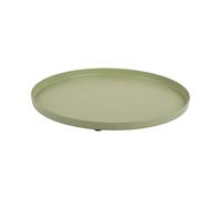 Plateau rond Present Time Servir Vert 1,5x30 cm