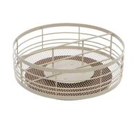 Plateau rond tournant Telma D.28cm beige - 5five