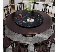 Plateau Rotatif En Bois Rond, Grand Plateau Tournant De Table À Manger, Plaque De Service Rotative, Assiette De Service Rotative, Roulement Silencieux, Table De Jardin ( Color : F , Size : 50cm-20in )