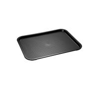 Plateau self-service et snack - Aps - Noir - 41 x 30,5 cm - Polypropylène - Rectangulaire