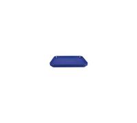 Plateau self-service (L)345 x (P)265 mm, en polypropylène bleu