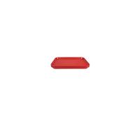 Plateau self-service (L)345 x (P)265 mm, en polypropylène rouge Rouge G