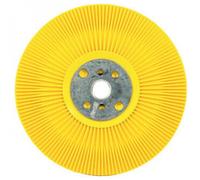 Plateau support pour disques fibres Razorstar® ventilé - jaune - diamètre 125 mm - M14 NORTON