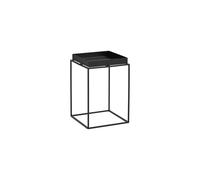 Plateau Table Basse Haute Noir/Acier