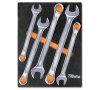 Plateau thermoformé Beta M06 avec 5 clés mixtes 42 de 22 à 32mm