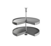 Plateau tournant 3/4 pour meuble d'angle-blanc-module 900mm EMUCA