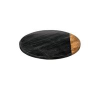 - Plateau Tournant Design "Geom" 30cm Noir