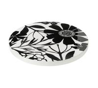 Plateau Tournant en Bois Tod 45cm Noir & Blanc