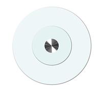 Plateau tournant Lazy Susan de 80 cm pour table de cuisine et de salle à manger, plateau rond en verre trempé de 9 mm d'épaisseur, parfait pour les réceptions et le service des repas