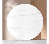 Plateau tournant Lazy Susan en marbre - Plateau de service rotatif pour salle à manger, gâteaux et utilisation commerciale - Centre de table pour la maison, les restaurants et les hôtels
