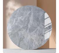 Plateau tournant Lazy Susan en marbre - Plateau de service rotatif pour table à manger, gâteau et centre de table - Parfait pour la maison, le bar et l'hôtel