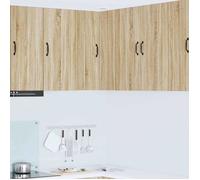 Plateau tournant pour placard d'angle - tourniquet Vidaxl Armoire de cuisine Chêne Sonoma 57 x 57 x 80 cm