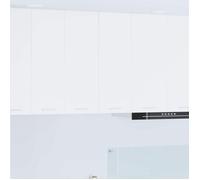 Plateau tournant pour placard d'angle - tourniquet Vidaxl Armoire suspendue 2 pcs Blanc 30 x 31 x 80 cm Bois d'ingénierie