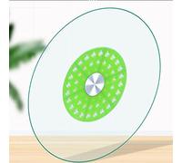 Plateau Tournant Rond 50 100 Plateau De Service Rotatif Pour Table À Manger | Plateau Rotatif En Verre Trempé Lazy Susan Silencieux Assiette De Service Pour Centres De Table(Green,78CM/31in)