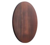 Plateau Tournant Rond - DUOKU - 610 mm - Bois d'acacia - Service Rotatif 360° - Centre de Table