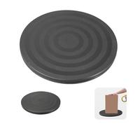 Plateau Tournant,Tourne-Disque Rotatif Rotatif à 360 Degré Plateau Pivotant TV, Charge Max 15 kg, pour Télévision, Ordinateur, Artisanat, Décoration de Gâteaux, 20 cm de Diamètre (20cm*1PCS)