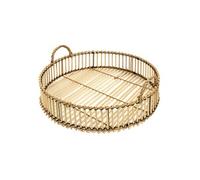 Plateau Tressé Bambou Ø40cm