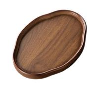 Plateau unique en bois irrégulier finition naturelle entretien facile pour servir des collations, des desserts, des thés, des accessoires de table basse, centre de table, décoration d'intérieur, grand