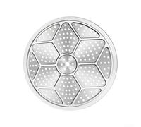 Plateau Vapeur Acier Inoxydable 304 Grille Ronde Anti-déformation Cuisson Uniforme Pour Cocotte-Minute Casserole Diamètre 15-39cm(33cm)