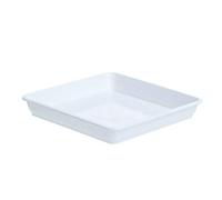 Plateaux carrés en plastique pour plantes avec égouttoir, assiette pour plantes, collecteur d'eau, plateau pour pots de fleurs, fournitures quotidiennes pour jardin, maison et intérieur, soucoupes