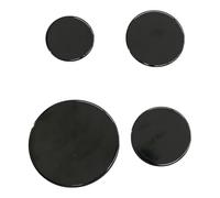 Plateaux/couvre-feu émaillés compatibles avec cuisinières Rex Electrolux - Kit 4 pièces de rechange pour cuisine et table de cuisson, haute résistance - Code 140999098035