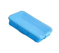 Plateaux de en plastique conteneurs de jeu sensoriels empilables avec couvercle pour le stockage d ' artisanat intérieur extérieur conteneurs de stockage en plastique empilables multicolores bac