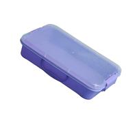 Plateaux de en plastique, conteneurs de jeu sensoriels empilables avec couvercle pour le stockage d ' artisanat en extérieur et en intérieur, conteneurs de stockage empilables multicolores, bac